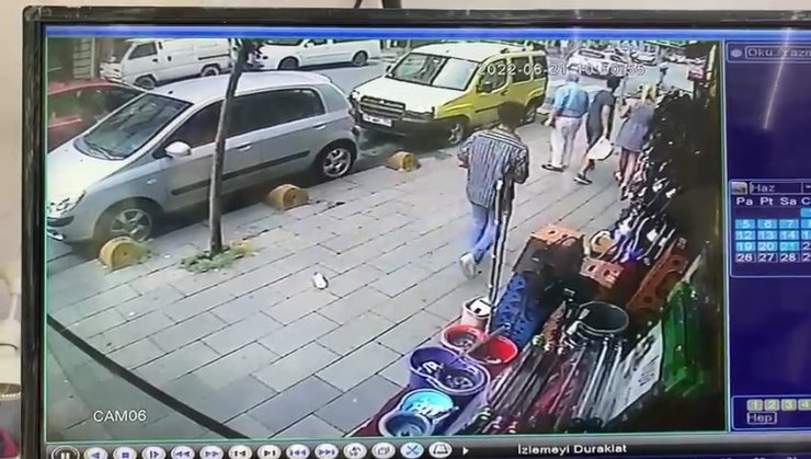 Otomobil çarpan fırıncı: biz 9 canlıyız 