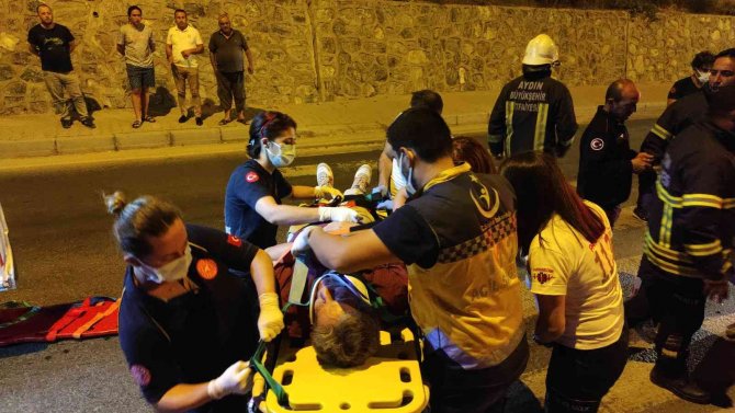 Geri manevra yapan otomobile başka bir otomobil çarptı: 1 yaralı