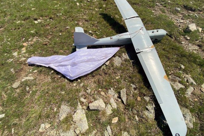 Gümüşhane’ye Rus İHA’sı düştü