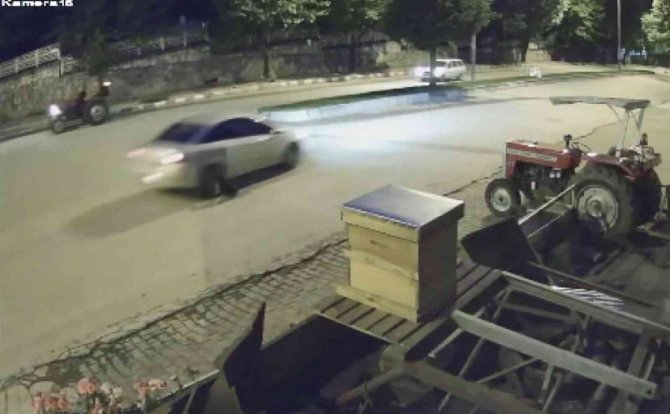 Köpeği ezdi, hiçbir şey olmamış gibi devam etti