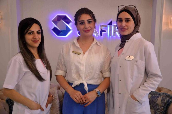 Kurduğu güzellik merkeziyle hem patron hem istihdam kapısı oldu