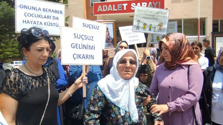 Şiddet uygulayan kocasını öldüren Fatma tahliye edildi, kayınvalidesi sevinçten ağladı