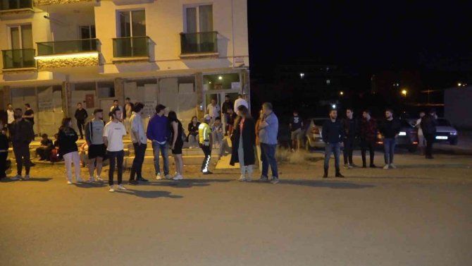 Kırıkkale’de korkutan yangın: Mahsur kalan vatandaş camdan atladı