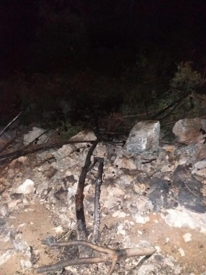 Orman yangını çıkardığı iddiasıyla bir kişi tutuklandı