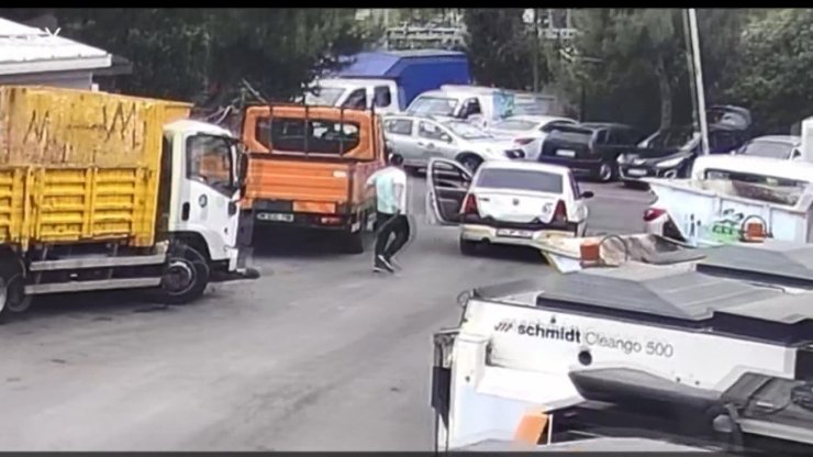 Kayınpeder cinayeti kamerada