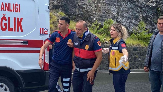 Kaza için gittiler kendileri kaza yaptı