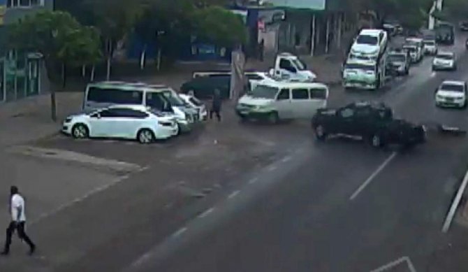 Trafik kazaları kamerada