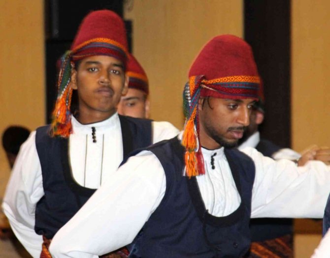 Yabancı öğrencilerin Türkçe gösterisi