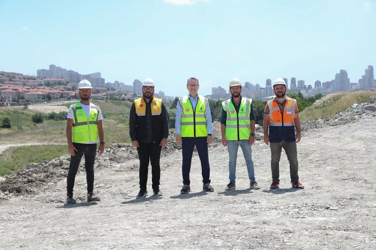 Başakşehir’de yeni bir viyadük çalışması başladı