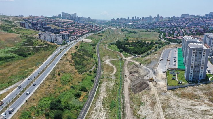 Başakşehir’de yeni bir viyadük çalışması başladı