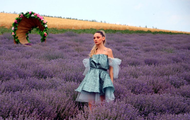 Tekirdağ Lavanta Tarla Günleri'nde defile düzenlendi