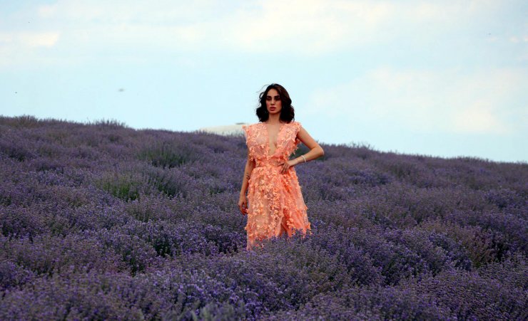 Tekirdağ Lavanta Tarla Günleri'nde defile düzenlendi