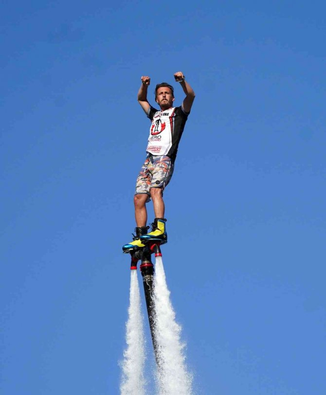 Türkiye Sujeti ve Flyboard Şampiyonası Bodrum’dan başladı