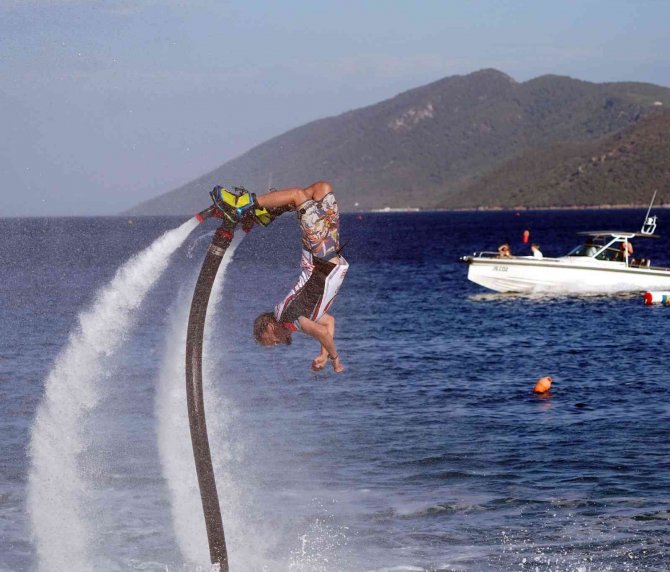 Türkiye Sujeti ve Flyboard Şampiyonası Bodrum’dan başladı