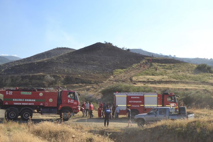 105 dönüm orman zarar gördü