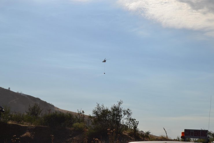 105 dönüm orman zarar gördü