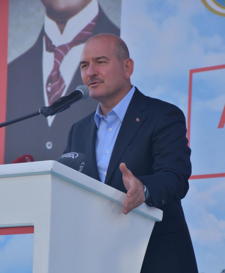 Soylu: Gittiğimiz yere sömürmek için değil, ecdadımız gibi emaneti bırakmak için giden bir milletiz
