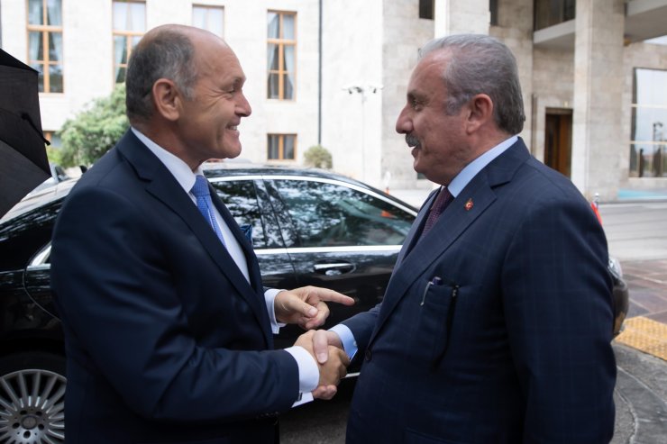 TBMM Başkanı Şentop, Avusturya Meclis Başkanı ile görüştü