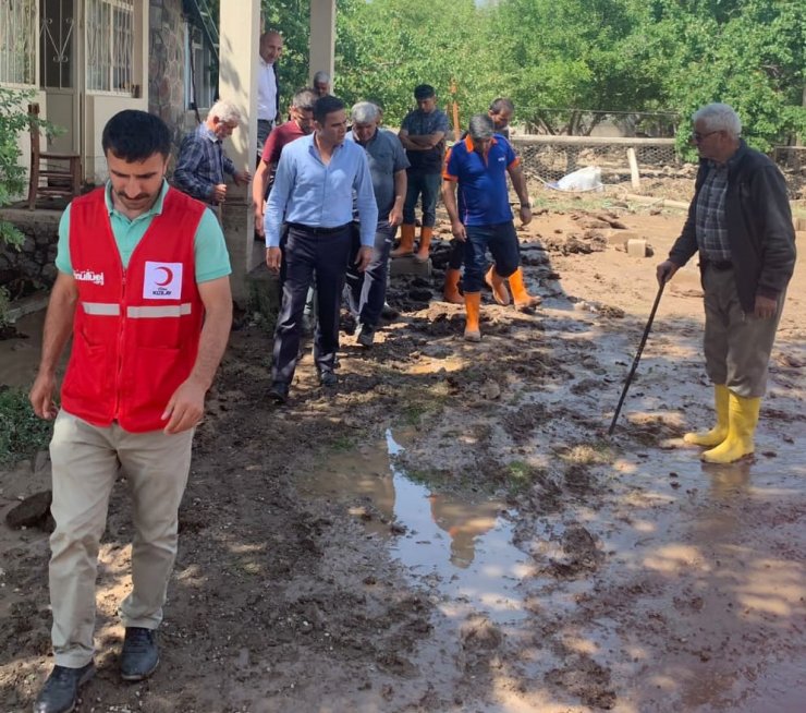 Ağrı’da selin bilançosu; 34 yapıda hasar var