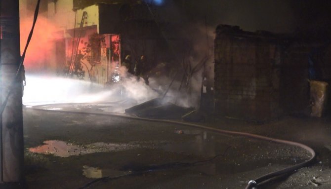 Bursa’da korkutan yangın