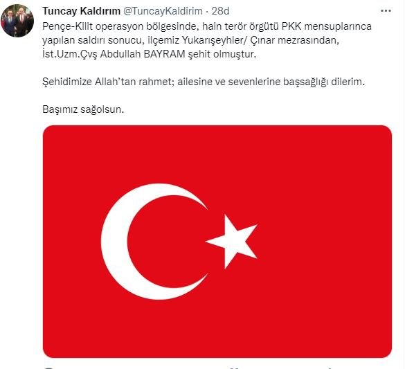 Diyarbakır'a şehit ateşi düştü