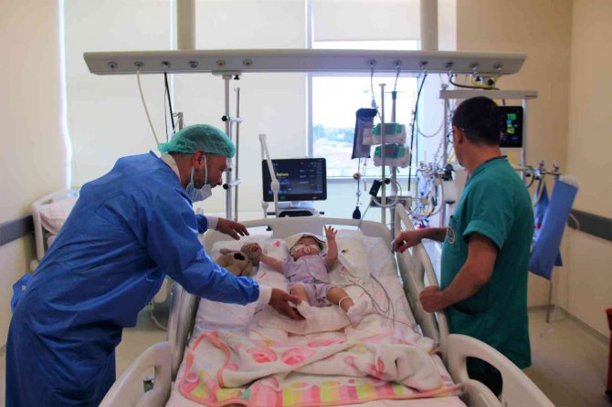 Dört aylık bebek şifasını Konya’da buldu
