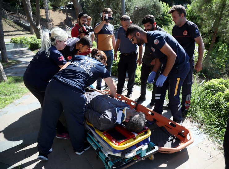 Tuvaletini yaparken falezlerden düştü, sabaha kadar kurtarılmayı bekledi