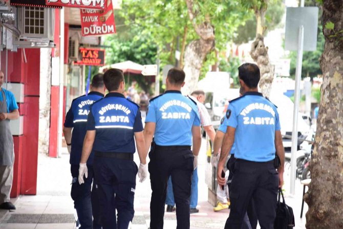 Zabıta ekiplerinden fırınlarda hijyen ve gramaj denetimi