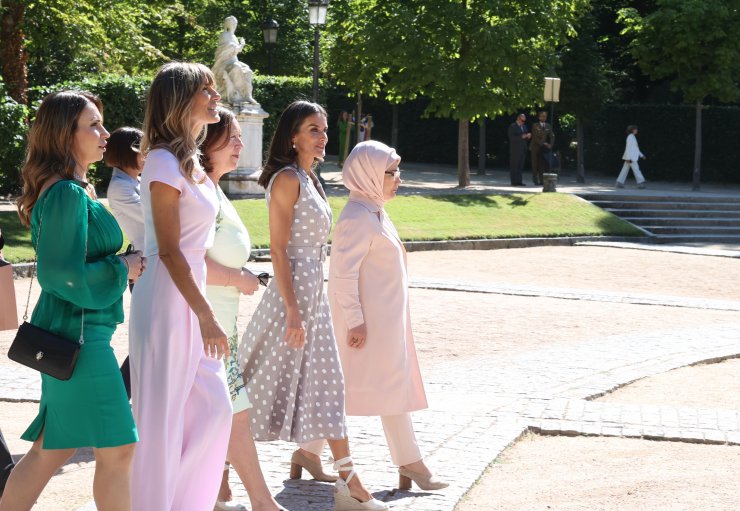 Emine Erdoğan, Kraliçe Letizia ile görüştü