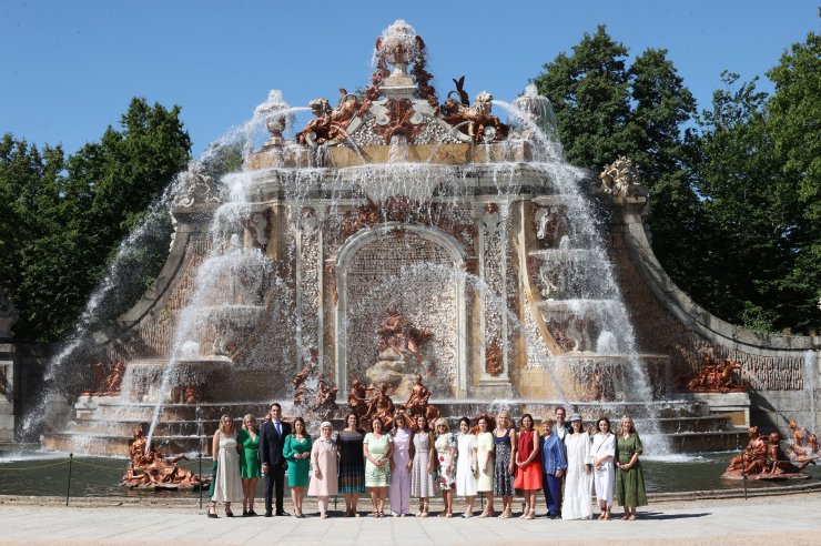 Emine Erdoğan, Kraliçe Letizia ile görüştü