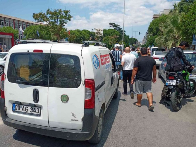 Torununa araba çarpan kadın fenalaştı