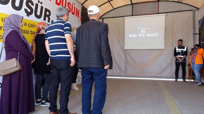 Sürücülere “Kadına el kalkamaz” uygulaması