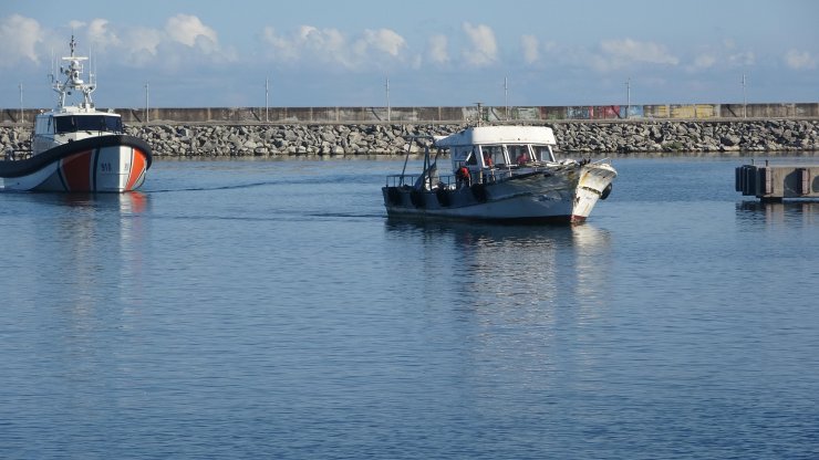 Teknede 59 kaçak göçmen yakalandı 
