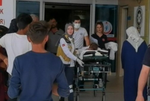 Üzerine kaynar süt dolu tencere devrilen Büşra ağır yaralandı