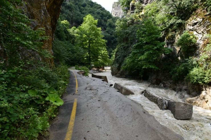 Bakan Kurum, selin vurduğu Karabük'te