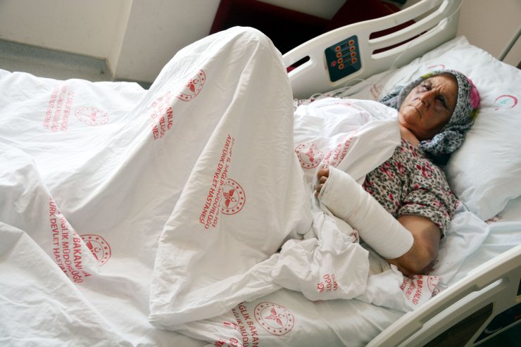 Para vermeyen anne ve babasını hastanelik etti