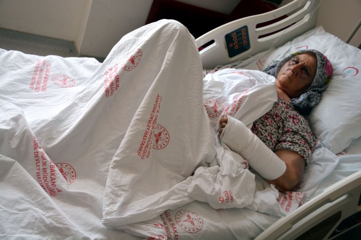 Para vermeyen anne ve babasını hastanelik etti