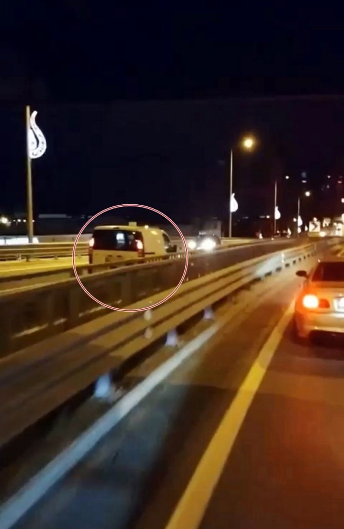 Ters yönde ilerleyerek tehlike saçmıştı, cezadan kaçamadı