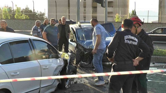 Erzurum’da feci kaza: 9 yaralı