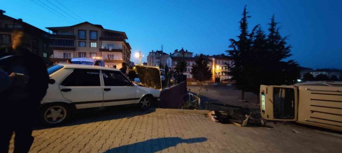 Kastamonu’da iki otomobil çarpıştı: 1 yaralı