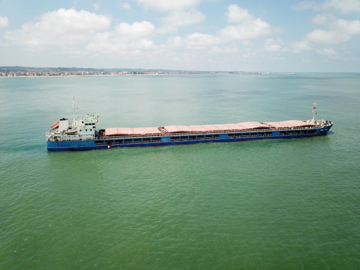 Rusya'nın tahıl yüklü gemisindeki 4 bin ton buğday Konya'ya nakledilecek