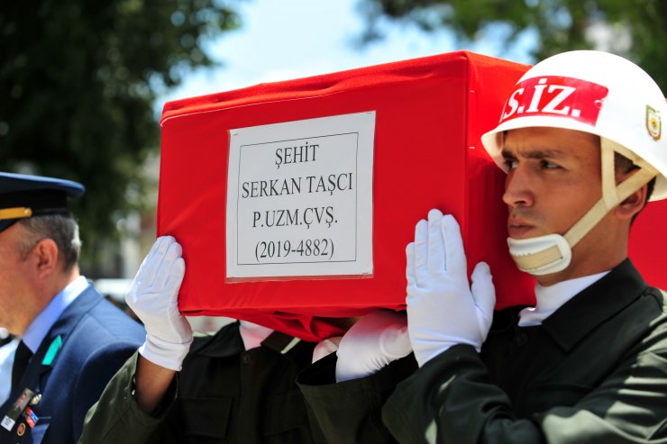 Şehit Uzman Çavuş Taşcı, Bursa'da toprağa verildi