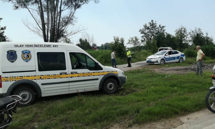 Tarla kenarında tabancayla öldürüldü