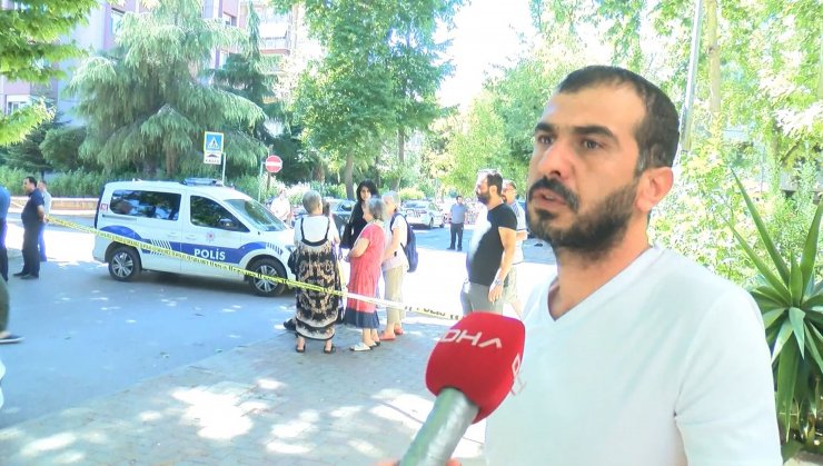 8 katlı apartmanın çatısında çökme oldu