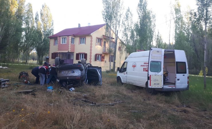 Cip şarampole devrildi: 3 ölü, 1 yaralı  