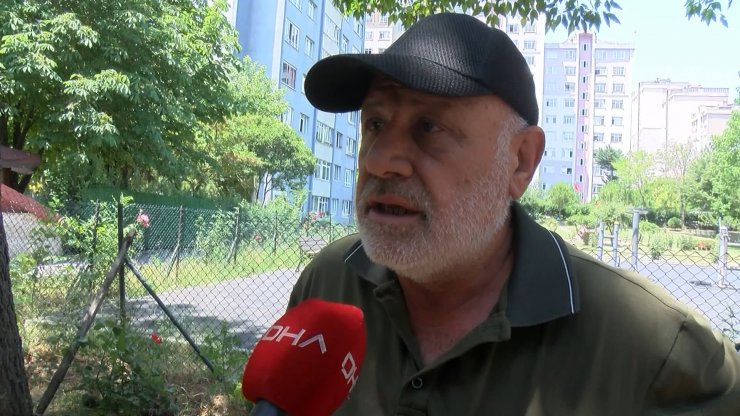 Sitelerin diyafonlarını çalan hırsız kamerada