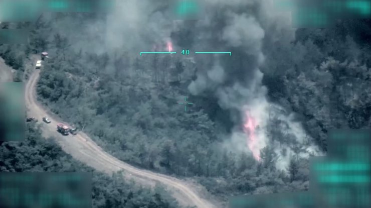 TSK'dan orman yangınlarına 'rezerv güç'