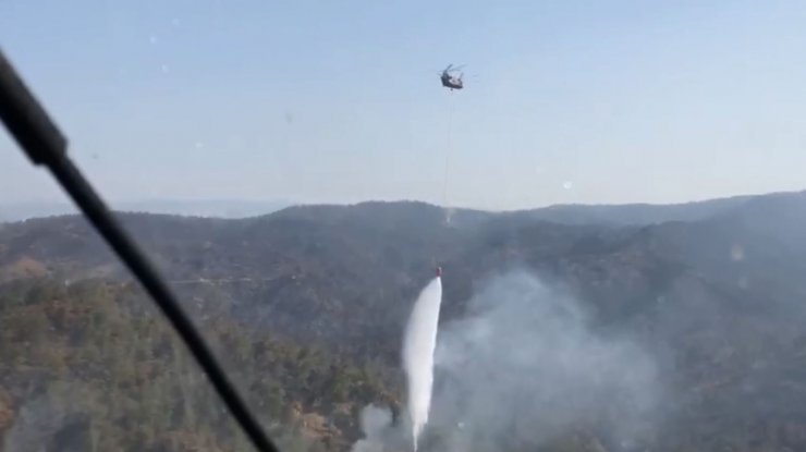 TSK'dan orman yangınlarına 'rezerv güç'