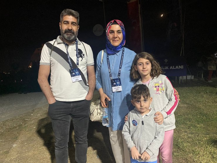 Gökyüzü gözlem etkinliğine vatandaşlardan yoğun ilgi