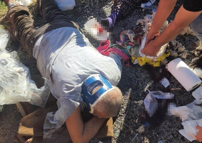 İki otomobil çarpıştı: 6 yaralı